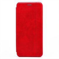 Чехол для Tecno Pova 2 (LE7n) флип боковой кожзам №3 <красный> ― OnlineBazar.su