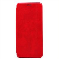 Чехол для Tecno Pova 3 (LF7n) флип боковой кожзам №3 <красный> ― OnlineBazar.su