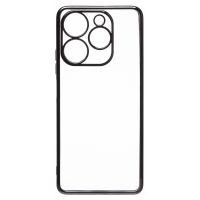 Чехол для Tecno Spark 10 Pro (KI7) силиконовый ультратонкий Pilot <черный> ― OnlineBazar.su