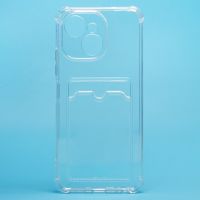 Чехол для Tecno Spark 40C (KM4k) силиконовый с картхолдером №2 <прозрачный> ― OnlineBazar.su