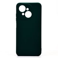 Чехол для Tecno Spark Go 1 (KL4) силиконовый Soft Touch 2 <темно-зеленый> ― OnlineBazar.su