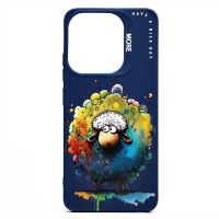 Чехол для Tecno Pop 7 (BF6) силиконовый (рис. 335/овечка) <темно-синий> ― OnlineBazar.su