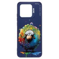Чехол для Xiaomi 220333QNY силиконовый (рис. 335/овечка) <темно-синий> ― OnlineBazar.su