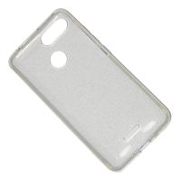 Чехол для Xiaomi Redmi 6 силиконовый с блестками <прозрачный> ― OnlineBazar.su