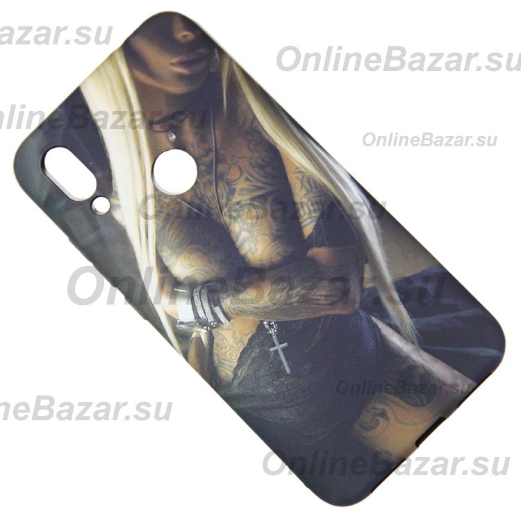 Чехол для Xiaomi Redmi 7 Luxo силиконовый (рис.062) ― OnlineBazar.su