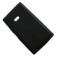 Чехол для Nokia 900 Lumia силиконовый матовый <черный> ― OnlineBazar.su