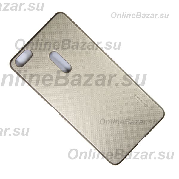 Чехол для Asus ZenFone 3 Ultra (ZU680KL) задняя крышка пластик ребристый Nillkin <золотой> ― OnlineBazar.su