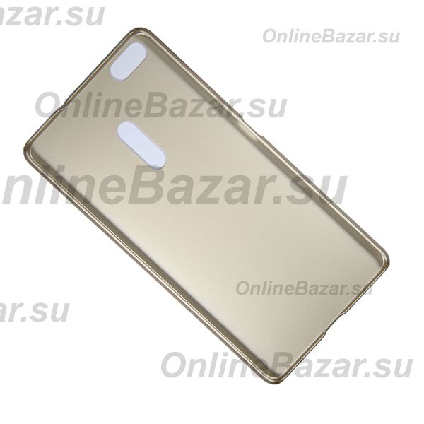 Чехол для Asus ZenFone 3 Ultra (ZU680KL) задняя крышка пластик ребристый Nillkin <золотой> ― OnlineBazar.su