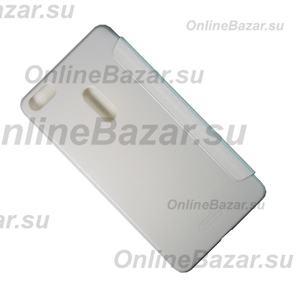 Чехол для Asus ZenFone 3 Ultra (ZU680KL) флип боковой пластик-кожзам Nillkin Sparkle <белый> ― OnlineBazar.su
