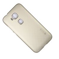 Чехол для Huawei Ascend G8 задняя крышка пластик ребристый Nillkin <золото> ― OnlineBazar.su