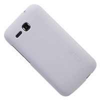 Чехол для Huawei Ascend Y600 задняя крышка пластик ребристый Nillkin <белый> ― OnlineBazar.su