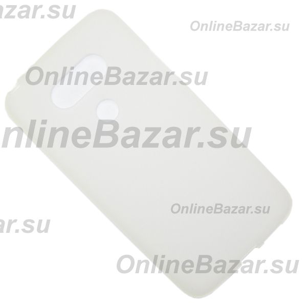 Чехол для LG H845 (G5 SE) силиконовый матовый <белый> ― OnlineBazar.su
