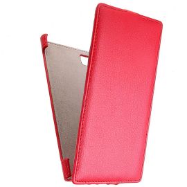 Чехол для Lenovo Vibe Z2 флип кожзам №1 <красный>