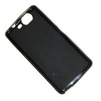 Чехол для Micromax A350 силиконовый матовый <черный> ― OnlineBazar.su
