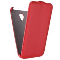 Чехол для Micromax Q391 (Canvas Doodle 4) флип кожзам №1 <красный> ― OnlineBazar.su