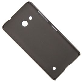 Чехол для Microsoft 550 Dual Sim задняя крышка пластик ребристый Nillkin <коричневый>
