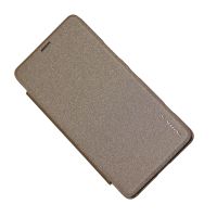 Чехол для Microsoft RM-1118 флип боковой пластик-кожзам Nillkin Sparkle <золотой> ― OnlineBazar.su