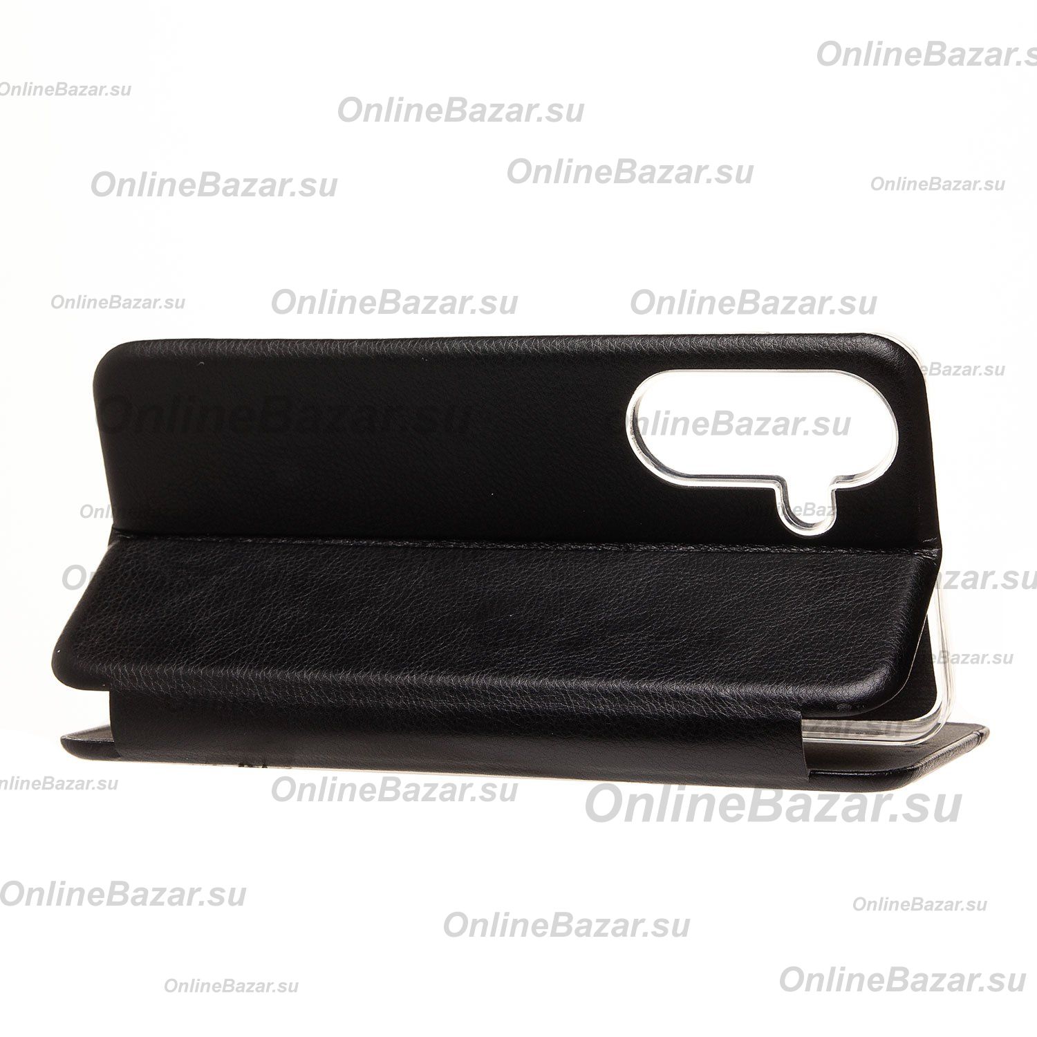 Чехол для Samsung SM-A566B (Galaxy A56 5G) флип боковой кожзам №3 <черный> ― OnlineBazar.su