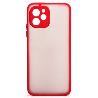 Чехол для Huawei EVE-LX9N пластиковый с окантовкой <красный> ― OnlineBazar.su