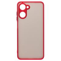 Чехол для Realme 10 пластиковый с окантовкой <красный> ― OnlineBazar.su