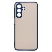 Чехол для Samsung SM-A266B (Galaxy A26 5G) пластиковый с окантовкой <темно-синий> ― OnlineBazar.su