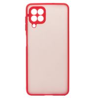Чехол для Samsung SM-M325F (Galaxy M32) пластиковый с окантовкой <красный> ― OnlineBazar.su
