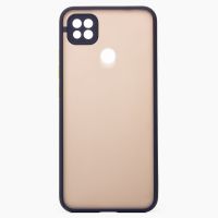 Чехол для Xiaomi M2006C3MG пластиковый с окантовкой <синий> ― OnlineBazar.su