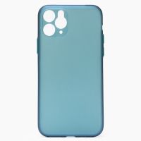 Чехол для Apple iPhone 11 Pro пластиковый матовый <прозрачно-синий> ― OnlineBazar.su