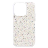 Чехол для Apple iPhone 14 Pro пластиковый Posh Shine <белый> ― OnlineBazar.su