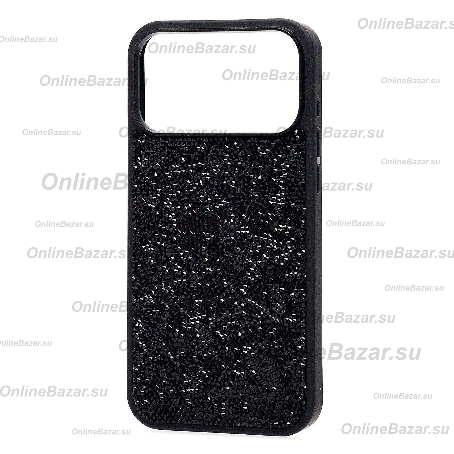 Чехол для Apple iPhone 17 Pro Max пластиковый Posh Shine <черный> ― OnlineBazar.su