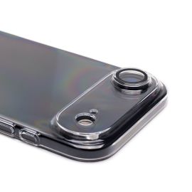 Чехол для Apple iPhone Air пластиковый с закрытой камерой <прозрачный>