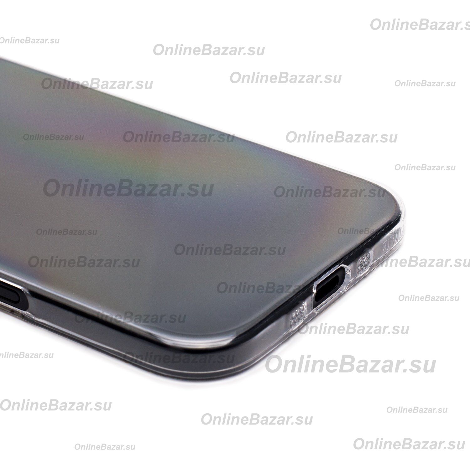 Чехол для Apple iPhone Air пластиковый с закрытой камерой <прозрачный> ― OnlineBazar.su