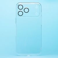 Чехол для Apple iPhone 17 Pro Max пластиковый с закрытой камерой <прозрачный> ― OnlineBazar.su