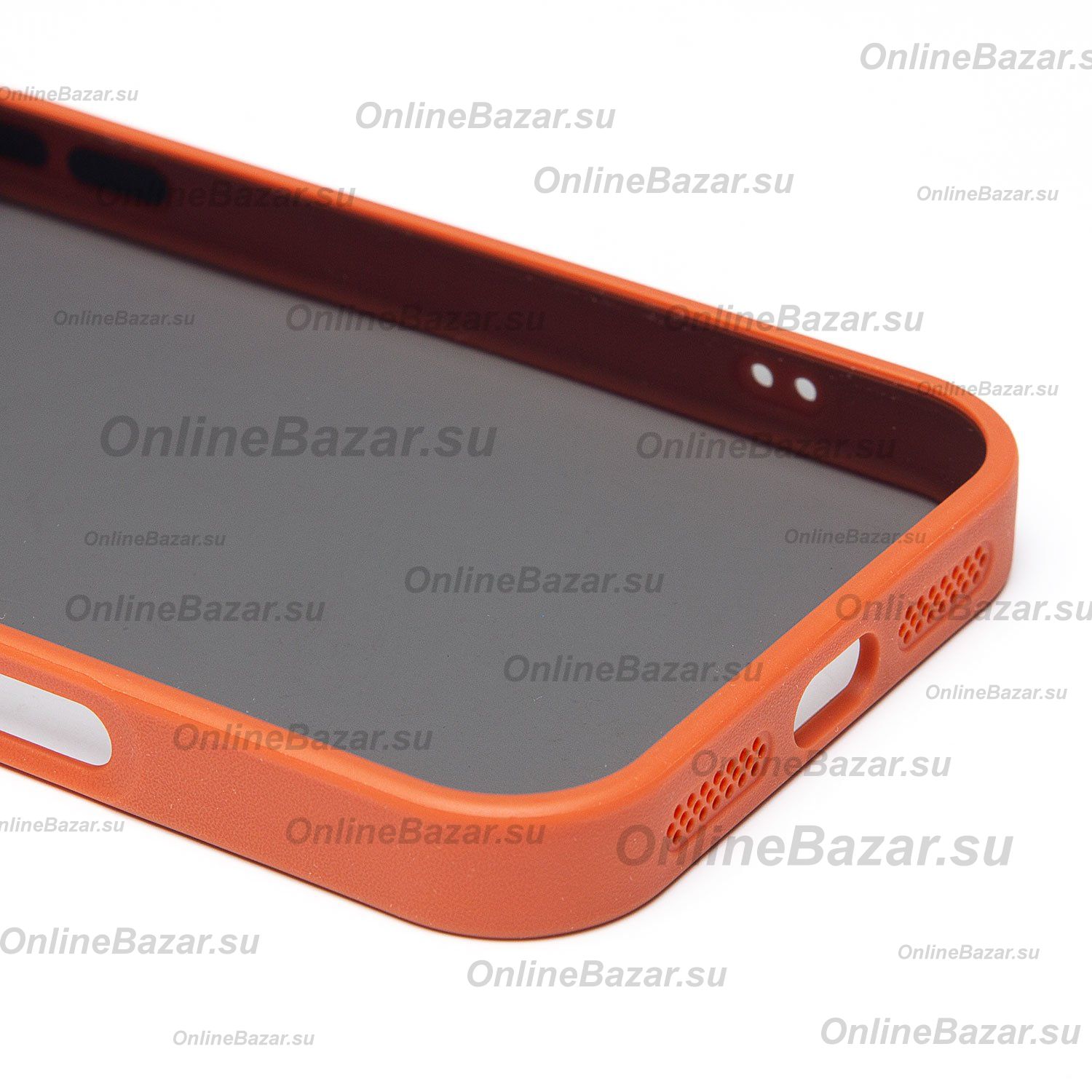 Чехол для Apple iPhone 17 Pro Max пластиковый с закрытой камерой №2 <оранжевый> ― OnlineBazar.su