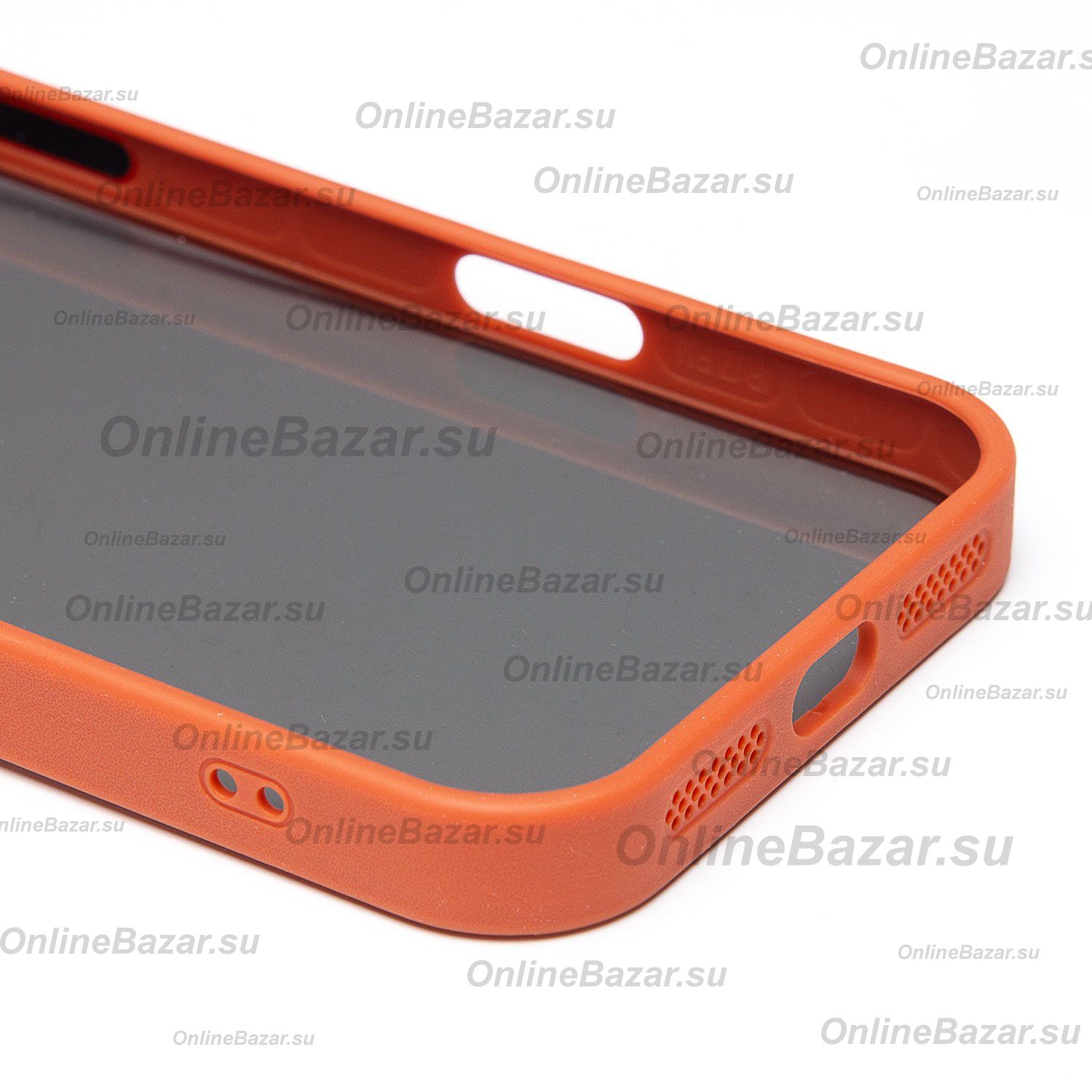Чехол для Apple iPhone 17 Pro Max пластиковый с закрытой камерой №2 <оранжевый> ― OnlineBazar.su