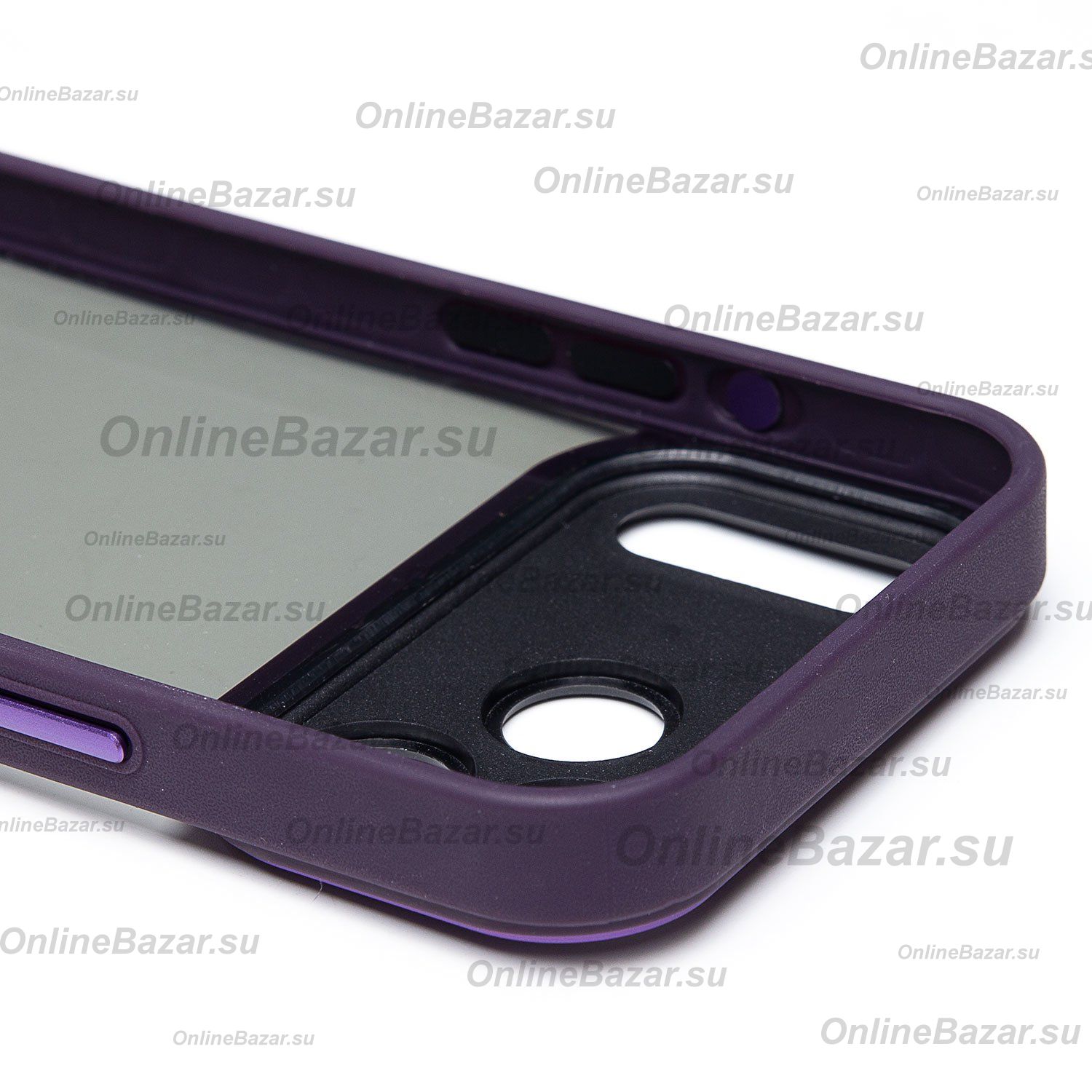 Чехол для Apple iPhone 17 Pro Max пластиковый с закрытой камерой №2 <пурпурный> ― OnlineBazar.su