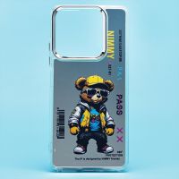 Чехол для Xiaomi Redmi Note 13 Pro 5G силиконовый (рис. 092/мишка) <прозрачный> ― OnlineBazar.su