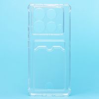 Чехол для Infinix Note 40 (X6853) силиконовый с картхолдером №2 <прозрачный> ― OnlineBazar.su