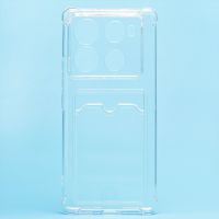 Чехол для Infinix Note 40 Pro+ 5G (X6851B) силиконовый с картхолдером №2 <прозрачный> ― OnlineBazar.su