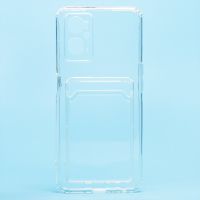 Чехол для Realme RMX3491 силиконовый с картхолдером №2 <прозрачный> ― OnlineBazar.su