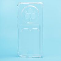 Чехол для Realme RMX5056 силиконовый с картхолдером №2 <прозрачный> ― OnlineBazar.su