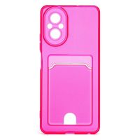 Чехол для Realme C67 силиконовый с картхолдером №2 <розовый> ― OnlineBazar.su