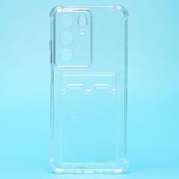 Чехол для Realme C75 силиконовый с картхолдером №2 <прозрачный> ― OnlineBazar.su