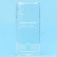 Чехол для Samsung SM-A055F (Galaxy A05) силиконовый с картхолдером №2 <прозрачный> ― OnlineBazar.su