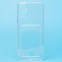 Чехол для Tecno Camon 19 Neo (CH6i) силиконовый с картхолдером №2 <прозрачный> ― OnlineBazar.su