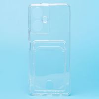 Чехол для Tecno Camon 19 Pro (CI8n) силиконовый с картхолдером №2 <прозрачный> ― OnlineBazar.su