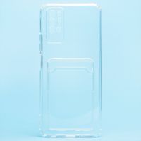 Чехол для Tecno Pova 2 (LE7n) силиконовый с картхолдером №2 <прозрачный> ― OnlineBazar.su