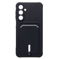 Чехол для Samsung SM-A166B (Galaxy A16 5G) силиконовый с картхолдером №4 <черный> ― OnlineBazar.su