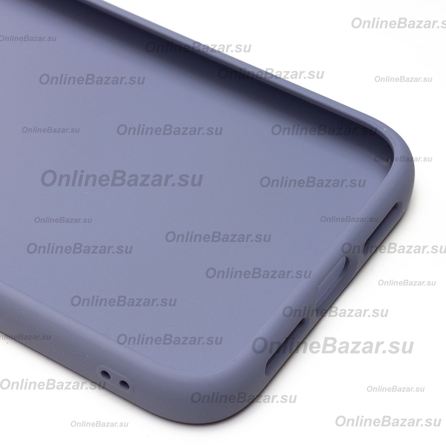 Чехол для Apple iPhone 13 силиконовый матовый №6 <фиолетовый> ― OnlineBazar.su