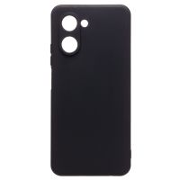 Чехол для Realme C33 силиконовый матовый №8 <черный> ― OnlineBazar.su